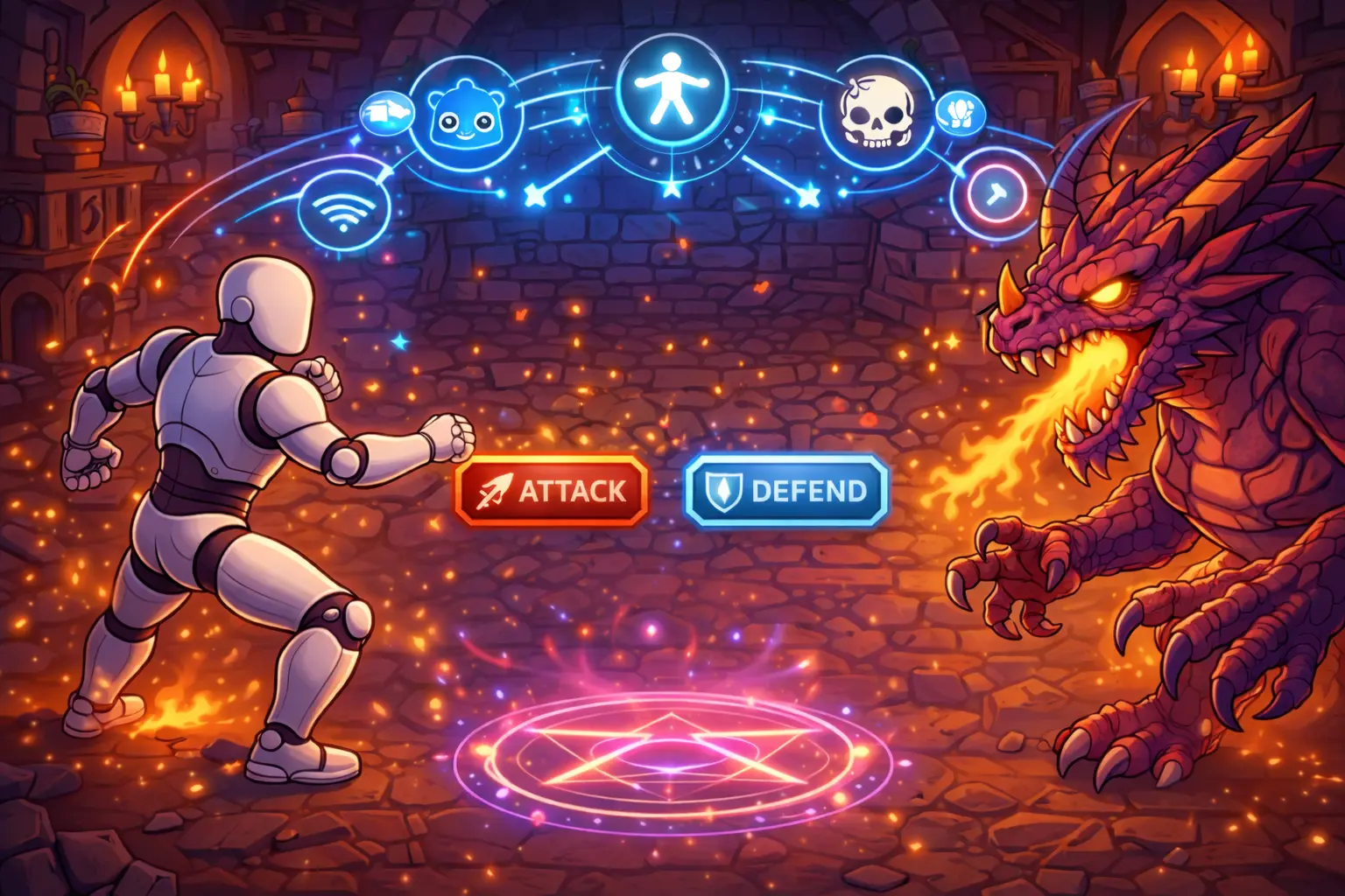 State Machine AI for 3D Enemies