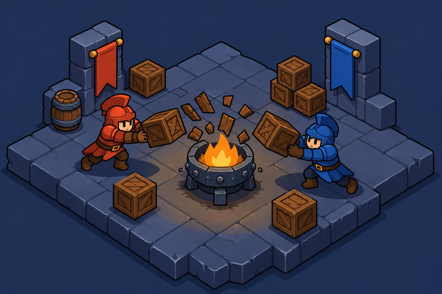 Co-op Crate Combustion