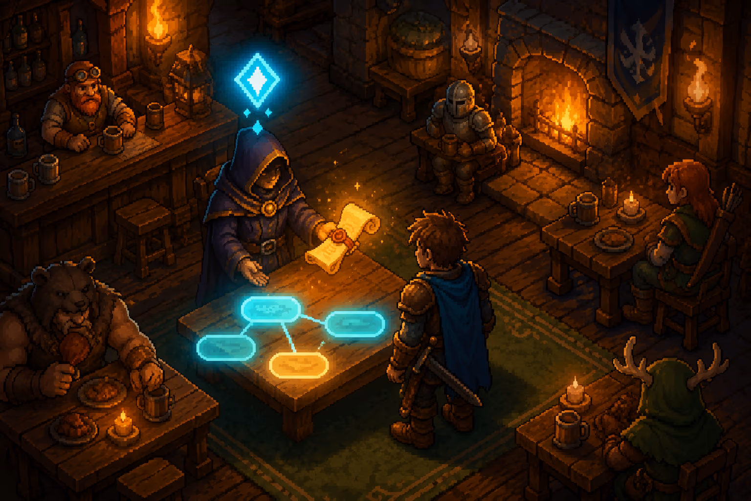 Dialogue & Quest System key art